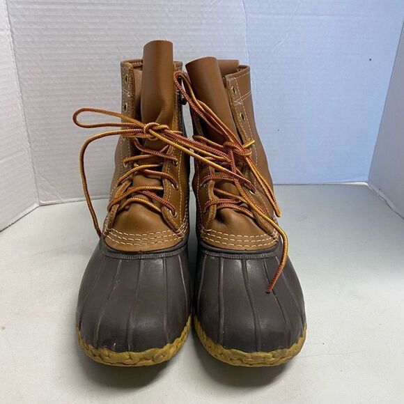 BEAN BOOTS BY L.L. BEAN Women’s Size 6M Brown Tan Lace Up  212880 - Picture 12 of 12